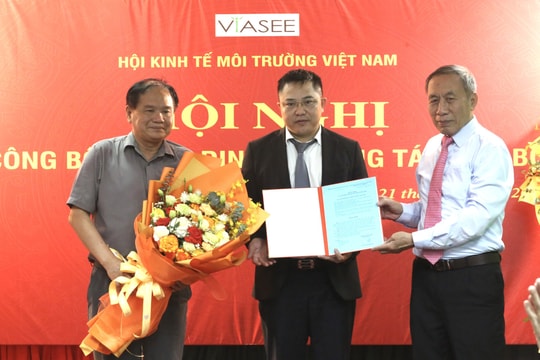 Bổ nhiệm nhà báo Nguyễn Tường Quân giữ chức Tổng Biên tập Tạp chí Kinh tế Môi trường