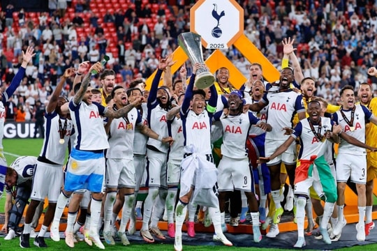 Tottenham vô địch Europa League 2025: Một đêm Bilbao, hàng trăm triệu USD đổ về Bắc London