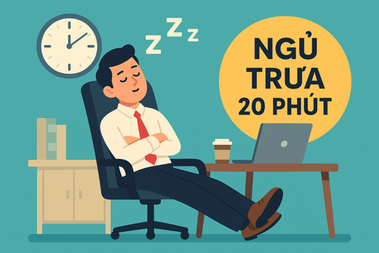 Vì sao ngủ trưa 20 phút lại tốt hơn 1 tiếng?