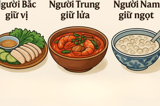 Phong cách ẩm thực ba miền: Vì sao người Bắc ăn thanh, người Trung ăn mặn, người Nam ăn ngọt?
