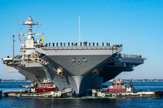 Tàu thủy đắt giá nhất thế giới, trọng tải cực khủng 100.000 tấn, sử dụng hạt nhân làm lõi, đối thủ đến gần là bị tiêu diệt