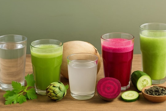 7 loại nước ép cực hợp uống mùa hè, mát gan bổ thận lại dễ làm tại nhà