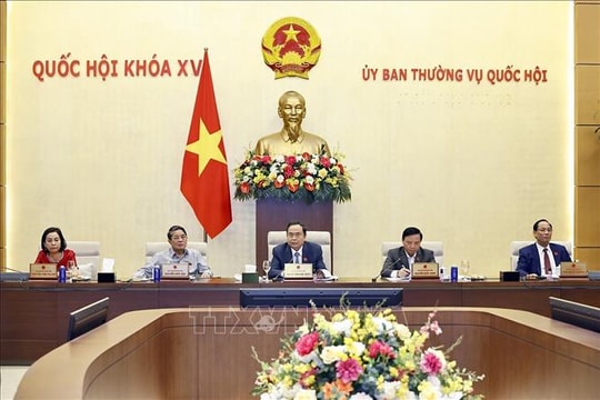 Ủy ban Thường vụ Quốc hội xem xét Đề án sắp xếp đơn vị hành chính cấp tỉnh tại Phiên họp thứ 46