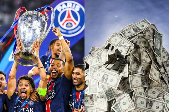 Vô địch châu Âu, “gã nhà giàu” PSG phá kỷ lục tiền thưởng