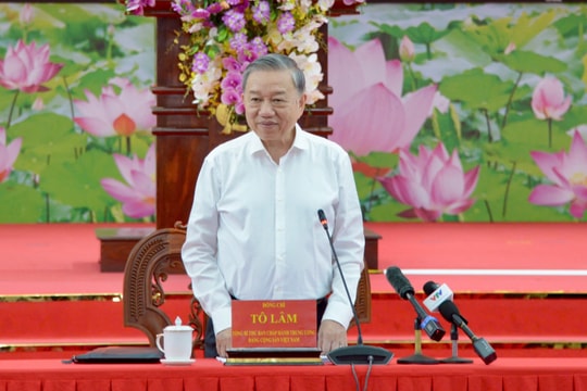 Tổng Bí thư: Hợp nhất 3 địa phương đủ tầm dẫn dắt cho cả vùng ĐBSCL