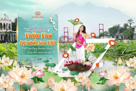 Vườn Vua Đệ Nhất Sen Việt: Khi lễ hội văn hoá kết tinh cùng du lịch xanh