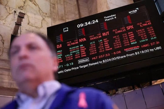Dow Jones bốc hơi hơn 550 điểm, Phố Wall chững lại vì lo ngại định giá nhóm công nghệ