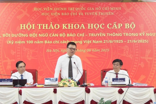 Cần đổi mới toàn diện công tác đào tạo cán bộ báo chí-truyền thông trong kỷ nguyên mới