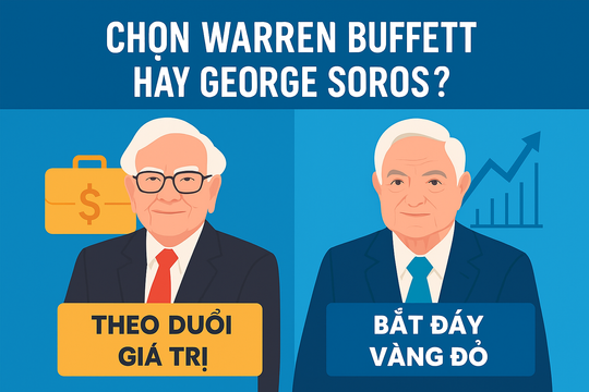 Hai con đường đầu tư thành công nhìn từ Warren Buffett đến George Soros