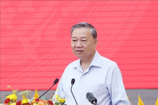 Tổng Bí thư Tô Lâm: Tỉnh Lâm Đồng mới khẩn trương xây dựng lại quy hoạch tổng thể phát triển kinh tế - xã hội giai đoạn mới