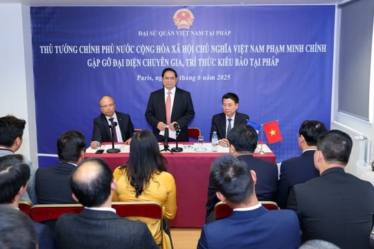 Thủ tướng làm việc với các chuyên gia kiều bào: Sẵn sàng góp sức để đất nước làm chủ các công nghệ chiến lược