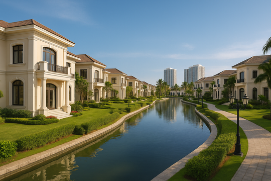 Tin vui cho hàng chục căn biệt thự tại dự án đất vàng của Nhà Khang Điền (KDH)