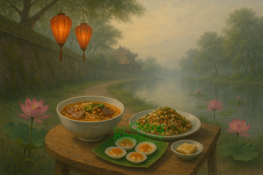 Ẩm thực Huế – lặng mà sâu: Khi phong cách sống "thấm" vào từng món ăn