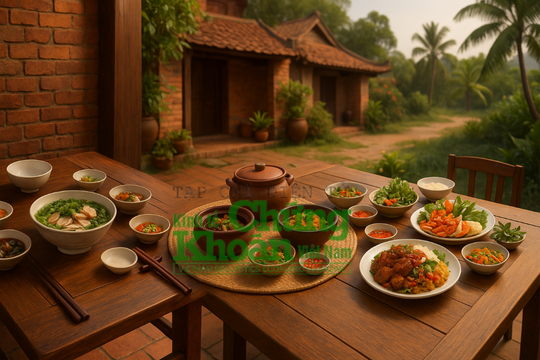 Phong cách sống Việt qua mâm cơm ba miền: Nề nếp – Nghĩa tình – Hào sảng