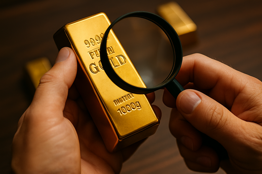 Giá vàng tăng cao, cảnh giác vàng giả: 8 cách phân biệt đơn giản và hiệu quả