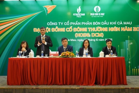 Cổ đông muốn chia cổ tức 25-30%, lãnh đạo Đạm Cà Mau nói gì?