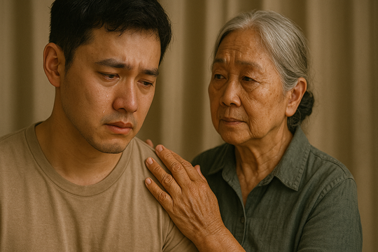 Tôi trưởng thành bằng nước mắt mẹ và những vết chai sần