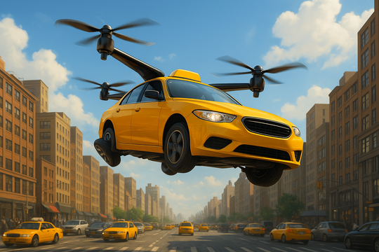 Một startup bất ngờ huy động được gần 1 tỷ USD để thực hiện giấc mơ "taxi bay"