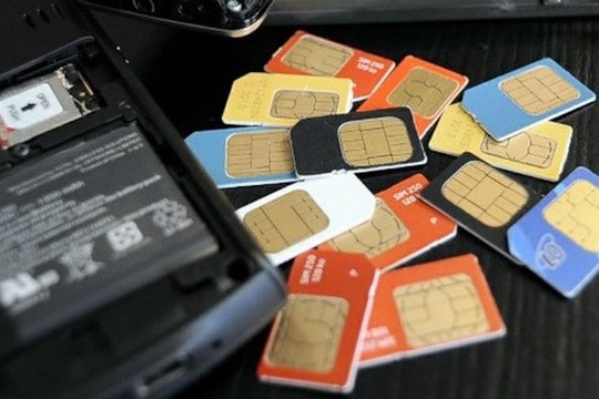 Siết chặt tình trạng sim rác, rà soát tài khoản của người dân