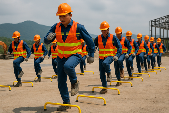 Đèo Cả biến công trường thành “thao trường”