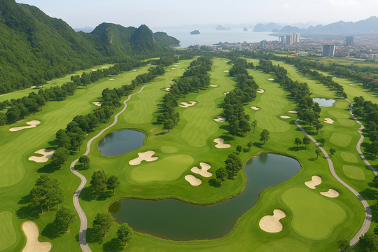 Công ty con của Vinhomes đầu tư sân golf hơn 100 ha tại Cẩm Phả