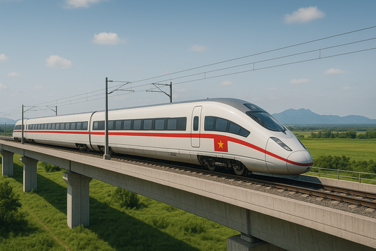 Đường sắt cao tốc Bắc – Nam băng băng về tương lai: Từ Đà Nẵng đến Sài Gòn chỉ bằng một cái chớp mắt