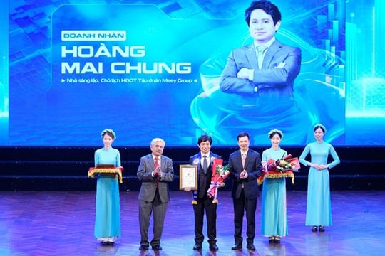 Kiến tạo hệ sinh thái sản phẩm số thông minh, doanh nhân Hoàng Mai Chung được vinh danh tại I4.0 Awards