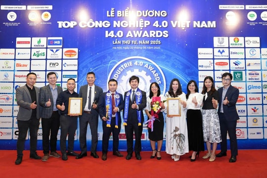 Giành giải I4.0 Awards 2025, Meey Group khẳng định vị thế dẫn đầu chuyển đổi số bất động sản