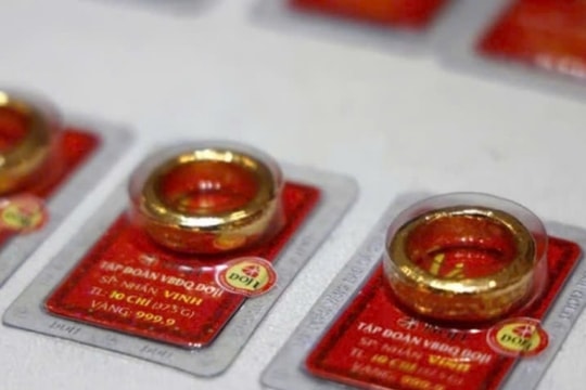 Giá vàng nhẫn hôm nay 23/6: Đầu tuần "lạ lắm"