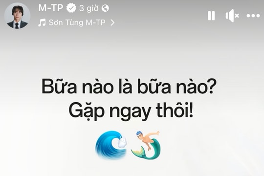 Sơn Tùng M-TP và một hãng điện thoại bất ngờ đăng bài ẩn ý: "Bữa nào là bữa nào?"