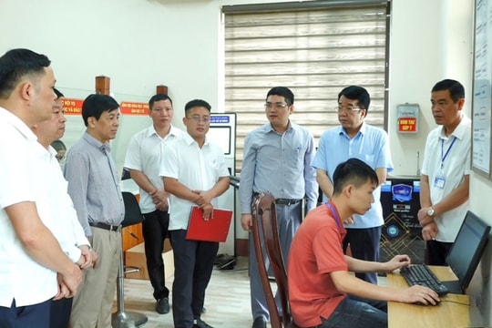 Tâm điểm sáp nhập, Phó Chủ tịch Thường trực tỉnh Thái Nguyên trực tiếp về 2 xã mới để kiểm tra tiến độ