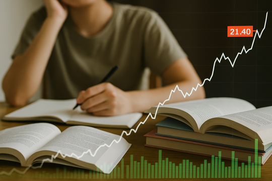 Cổ phiếu ngành giáo dục nổi sóng trong ngày đầu thi THPT Quốc gia