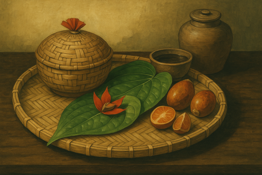 Phong cách sống truyền thống qua lễ nghĩa: Khi miếng trầu là lời mở đầu