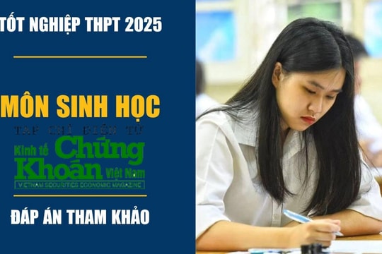 Đề thi, đáp án 24 mã đề môn Sinh học thi tốt nghiệp THPT năm 2025 nhanh và chính xác nhất