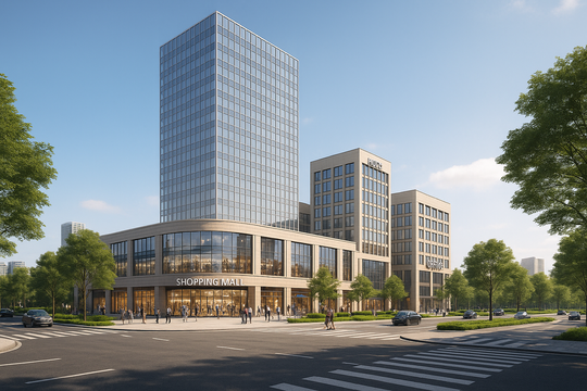 Trung tâm thương mại quy mô lớn sắp hiện diện tại “thành phố đáng sống nhất Việt Nam”