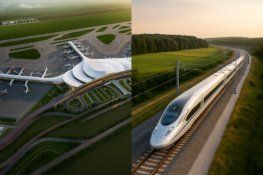 Đang góp mặt tại Sân bay Long Thành, doanh nghiệp 40 năm tuổi này tiếp tục nhắm tới đường sắt cao tốc Bắc-Nam