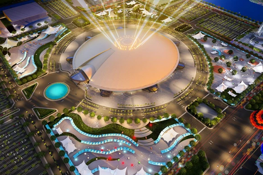 Vingroup bàn giao mặt bằng siêu trung tâm triển lãm lớn nhất Đông Nam Á, vượt tiến độ sau 10 tháng thi công