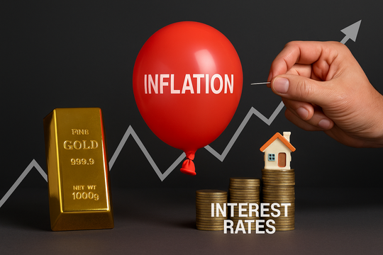 Lạm phát – lãi suất – vàng: Hiểu đúng mối liên hệ, tránh sai lầm đầu tư
