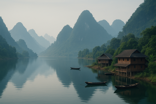 Việt Nam có vùng đất "giáp núi, cạnh hồ" cách thủ đô 2 giờ di chuyển: Phong cách sống nơi đây đang chờ được "đánh thức"