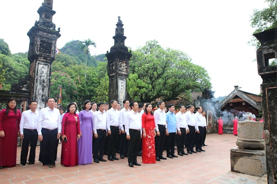 Trước khi sáp nhập, lãnh đạo 3 tỉnh Hà Nam, Nam Định và Ninh Bình vừa có một hành động vô cùng ý nghĩa, đặt dấu mốc cho chặng đường mới