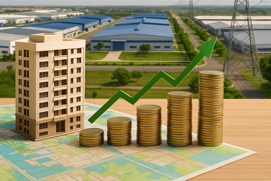 Quỹ đất thương phẩm 2.000 ha tạo đà cho cổ phiếu bất động sản khu công nghiệp này bứt phát mạnh