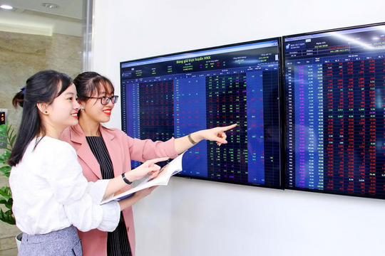 Cổ phiếu ngân hàng "ra tay", chứng khoán phiên sáng đầu tháng 7 vẫn "đỏ nhẹ"