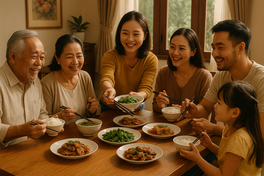 Một câu nói không chỉ là lời dạy, mà còn là sợi chỉ đỏ gắn kết tình thân người Việt