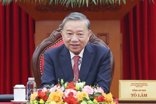 Tổng Bí thư Tô Lâm và Tổng thống Hoa Kỳ Donald Trump điện đàm