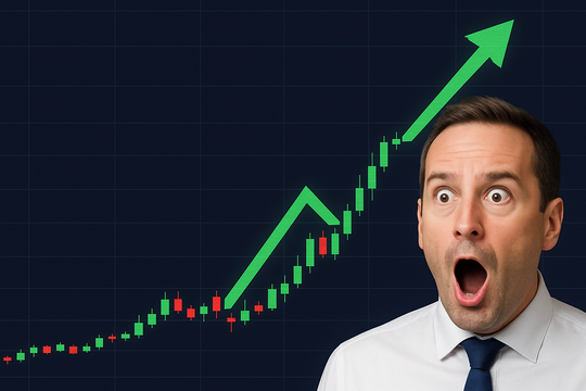 Một cổ phiếu giáo dục bất ngờ bùng nổ, thanh khoản cao gấp 27 lần ngày thường, thị giá tăng 72% sau 8 phiên