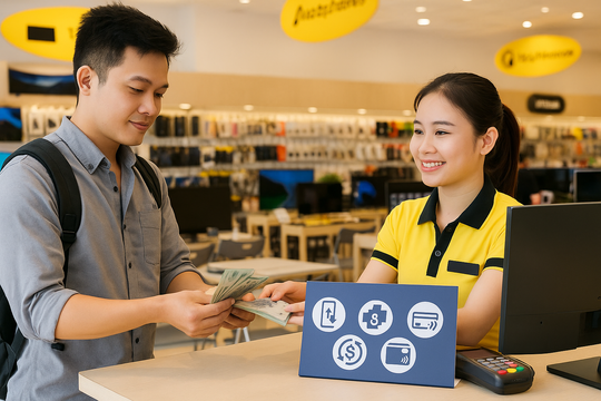 Không phải ngân hàng, chuỗi bán lẻ này vẫn xử lý hàng trăm ngàn giao dịch tài chính giá trị hàng nghìn tỷ