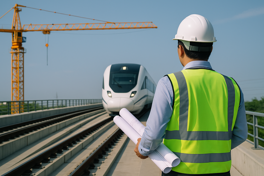 Lên sóng đài quốc gia, ông lớn làng thầu xây dựng cam kết gánh việc nặng tại dự án đường sắt cao tốc Bắc-Nam