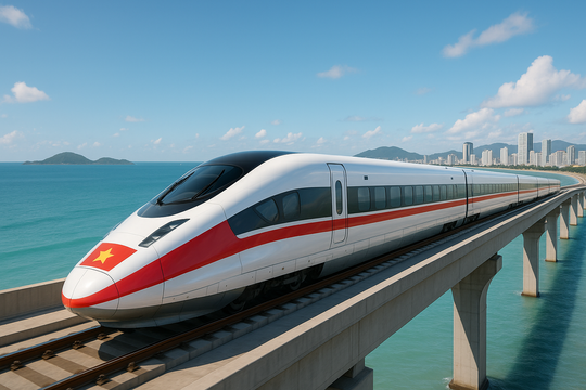 Khi đường sắt cao tốc Bắc – Nam khởi hành: Từ HCM "lướt nhẹ" là chạm đến "vịnh thiên đường" Nha Trang trong chớp mắt