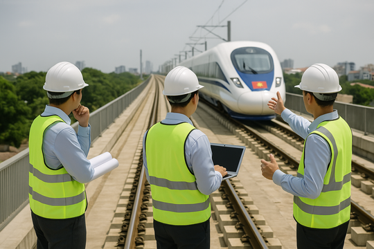 Không phải Vingroup hay THACO, doanh nghiệp này mới đang âm thầm đào tạo các anh tài cho dự án đường sắt cao tốc Bắc-Nam