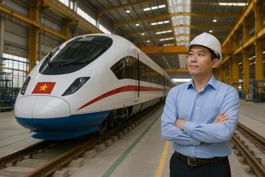 Không phải THACO hay Hòa Phát, đây mới là doanh nghiệp vừa thể hiện quyết tâm làm chủ công nghệ tàu đường sắt cao tốc Bắc-Nam